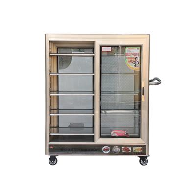 China Hot Selling Hot Storage Food Container ALUMINUM Heated Insulated Food Warmer Cabinet for Food Storage for sale