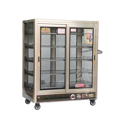 China ALUMINUM Heater Heater Heating Cabinet Bakery Showcase Hot Food Heater for sale