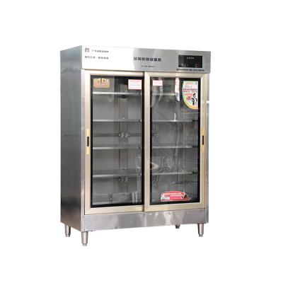 China Stainless Steel Finish ALU Glass Door Restaurant Heating Equipment Medical Food Warm Holding Commercial Cabinet Fully With CE RoHS for sale