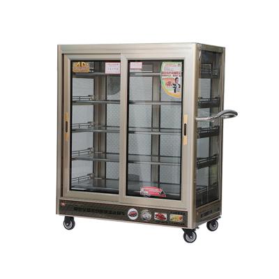 China Restaurant ALUMINUM Kitchen Heated Stand Electric Cabinet Food Warmer Cart For Catering for sale