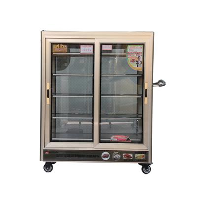 China ALUMINUM Commercial Food Holding Cabinet Stainless Steel Food Holding Cabinet Cart for sale