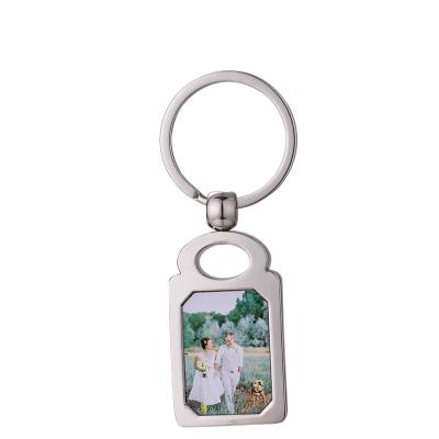 China High Quality Sublimation Metal Souvenir Gifts Promotion Wholesales DIY Key Chain Blank Keychains With Box Package for sale