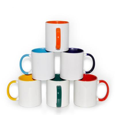 China Viable Promotional Advertising Popular Customized Colorful Sublimation Mug / Mugs for sale