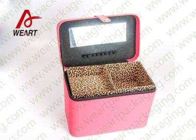 Cina Contenitore di carta pieghevole stampato leopardo di cosmetici con la laminazione opaca Suface dello specchio in vendita