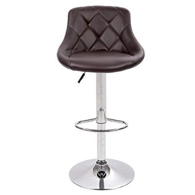 China 2020 Modern Customized Cheaper Price Lift Turn PU Leather Wire Kitchen With Armrest Swivel Metal Barstool Chair Barstool Chair for sale