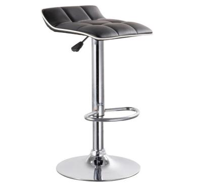 China Modern Popular PU Cheap Used Bar Stools With Backless Height Adjustable for sale