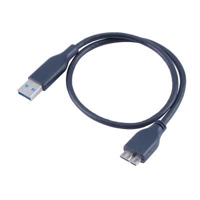 China USB 3.0 A Male To Micro B Cable Cord Adapter Converter For External Disk HDD High Speed ​​Hard Drive Free DHL 1067 for sale