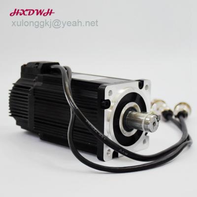 China Totally Included 80Flange 0.4Kw 1.3Nm 3000Rpm 200-220V Factory Price Servo Motor For Industrial Robot for sale