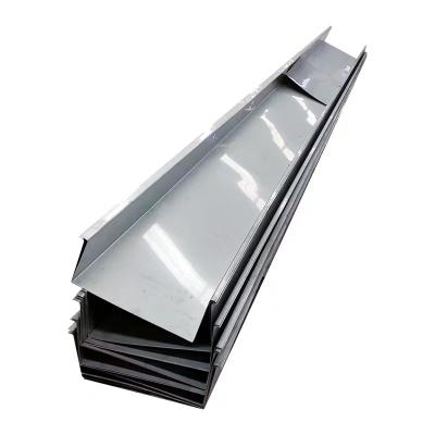 China Power Equipment Unit 304 Stainless Steel Channel Steel Curved Gutter Stainless Steel Roof Gutter for sale