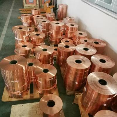 China Feeding equipment unit T2 skin copper coil coil thickness 0.01-0.8MM h68 copper electrolytic copper coil and so on for sale