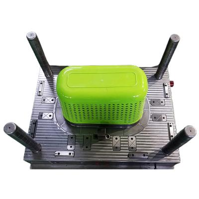 China Plastic Professional Houseware Products Injection Mouldings Plastic Basket Injection Plastique Mold Storage Box Mould for sale