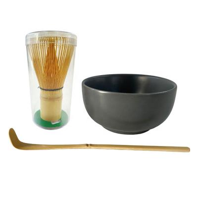 China Viable Sustainable Matcha Matcha Tea Kit Japanese Eco Friendly Bamboo Bamboo Beater Set Bamboo Matcha Set for sale