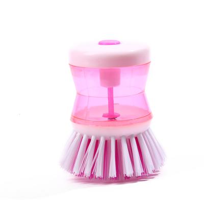 China 2021 Amazon Success Kitchen Pot Creative Stocked Round Brush New Kitchen Pot Round Brush for sale