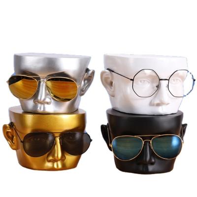 China Fashionable Wholesale Creative Glasses Show Racks Model Eyeglasses Props High Quality Sunglasses Desktop Display Stand for sale