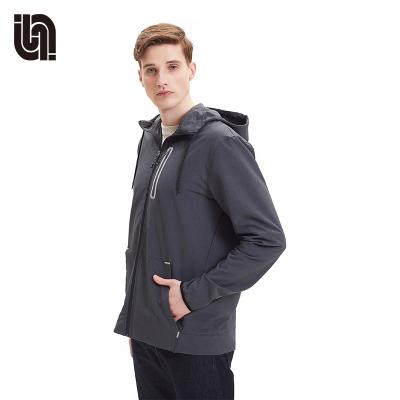 China Windproof Jacket Men Breathable Ristant Water Fitness Sport OEM Hooded Anorak for sale