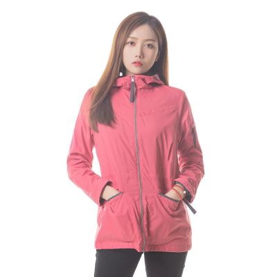 China Manufacturer New Design Women Spring Stylish Anorak Slim Hooded QUICK DRY Jacket for sale