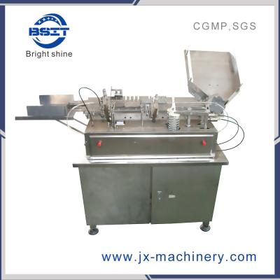 China glass ampoule bottle filling and sealing machine with 2 filling heads for 1-2ml ampoule for sale