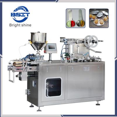 China small capacity/ laboratory  DPP80 blister packaging machine manual for paste liquid for sale