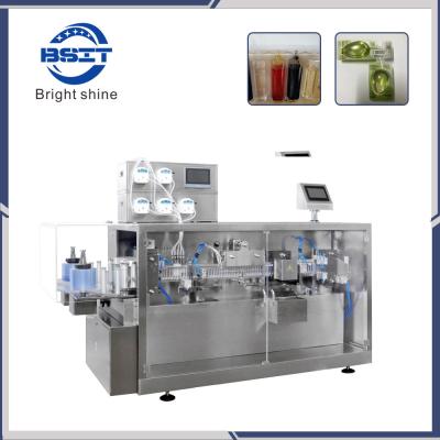 China Pharmaceutical equipment plastic bottle filling and sealing machine with good price for sale