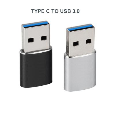 China Mini Portable Type C To USB 3.0 Male Mini Converter USB 3.0 To Type C Female OTG Adapter for sale