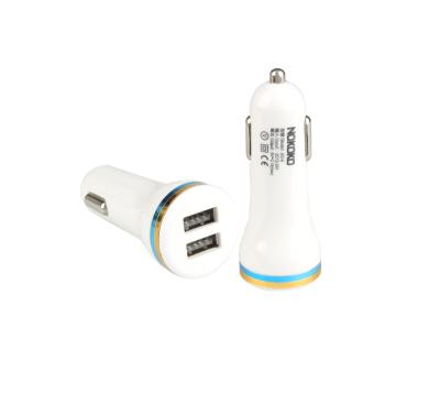 China Universal Car Dual Port Charger Mobile Phone USB 2.0 5v 2.1A Travel Charger Fast Charging Adapter for sale