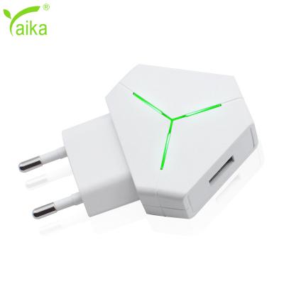 China Charger for IPhone and Samsun Fast Charger 2.1Amp EU Android Dual Port Plug in USB Wall Charger for Huawei Kindle for sale