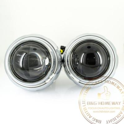 China 35w 55w xenon hid xenon hid glass lens Kit Lens For Projector 35w 110mm 90mm for projector for sale