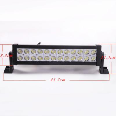 China Offroad Led Light Bar LED Flood Spot Work 72W 12v Auto Parts Led Bar Light for sale