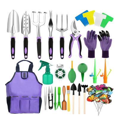 China Isunpro Professional Garden Tool Kit Gardening Equipment with Tote Bag for sale