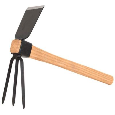 China Roach Tools Heavy Duty Carbon Steel Garden Cultivator Field Hoe Tool for sale