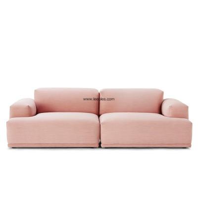 China Fashion indoor furniture fabric sofa set design with plastics legs for sale