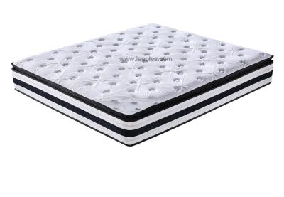 China LPM-1622 cool gel memory Foam mattress,lateral support, stretch knit fabric. for sale