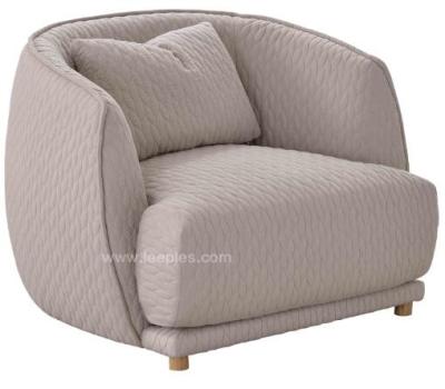 China Classical Design Fabric Sofa Single Seat or Love Seat Couch For Living Room `1 Seater/ 2 Seater. for sale