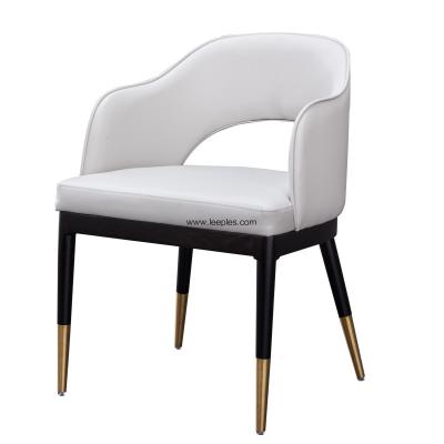 China Modern Cheap Leisure Chairs Dining Chair With Upholstered Seat and Wooden Legs,Color Optional. for sale