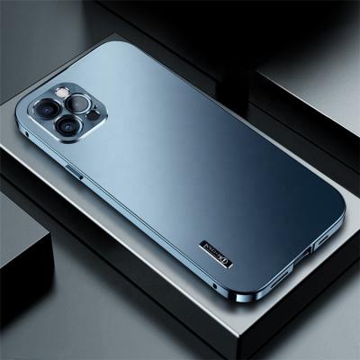 China Fashion Aluminum Alloy Metal Phone Case, Waterproof Shockproof Metal Phone Case For iPhone Metal Armor Case for sale