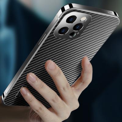 China 2021 fashion newcomers phone case carbon fiber cellphones mobile phone case for iphone 13 case for sale