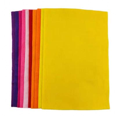 China DIY Craft Tear-Resistant Felt Fabric Sheet Pack Felt Nonwoven Assorted Color For Handmade Craft for sale