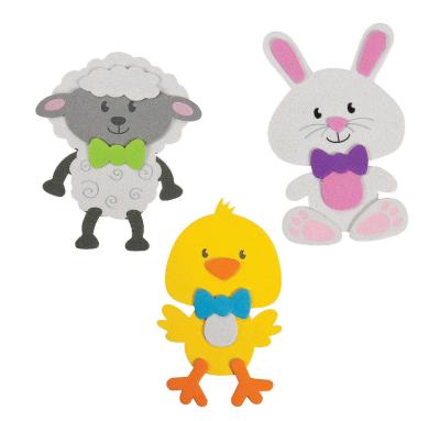 China Rabbit /Goat/ Chick Magnet Craft Kit Easter Festival Stuff for sale