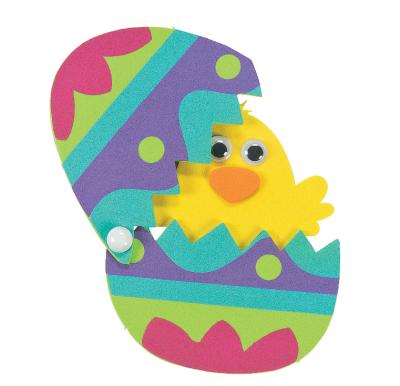 China Stuff Festival Easter Chopping Chick Magnet Craft Kit for sale