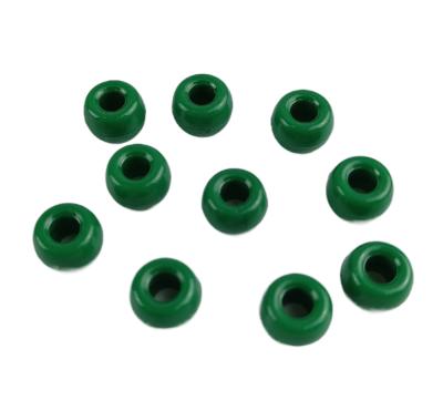 China Bead crafts are for fun for all Pony Beads - plastic - opaque green - 9mm - 1000 pieces - great value for sale