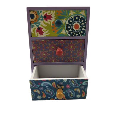 China Europe Handcrafted Handwork Box Wooden Jewelry Storage Box for sale