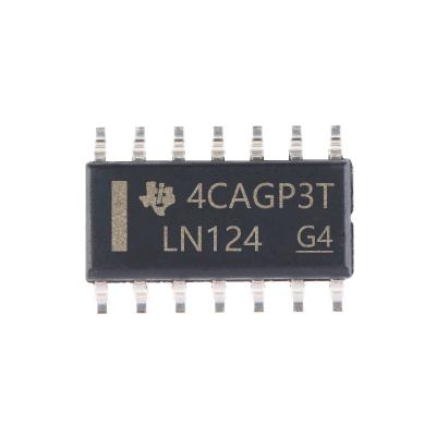 China New and original LM124DR-NOPB microcontroller integrated circuit components IC Chips Electronic standard in stock for sale