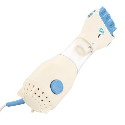 China Outdoor 2023 Factory Wholesale Electric suction flea comb Efficient lice Cleans Comb with Dense Teeth Dog Cat Plug Pet Grooming tool for sale