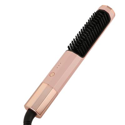 China For Home Use New Design Professional Styler Infrared Ionic Ceramic Hair Straightener Flat Iron Straightener for sale