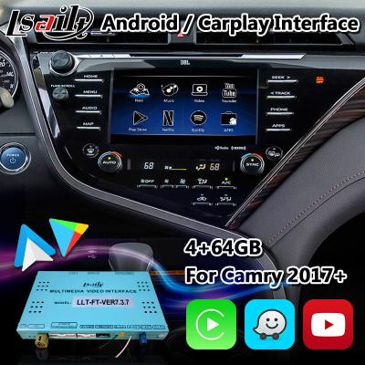 China Andorid Carplay Caja de navegación para automóvil Interfaz de video multimedia para Toyota Camry Fujitsu en venta