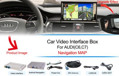 China AUDI Navigation Systems Support WIFI / Google MAP Android 4.4 for sale