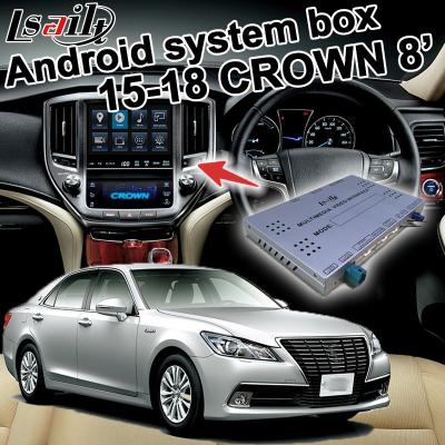 China La solución auto androide carplay inalámbrica del interfaz androide de las multimedias de la corona AWS210 de Toyota con la radio de FM añade en venta