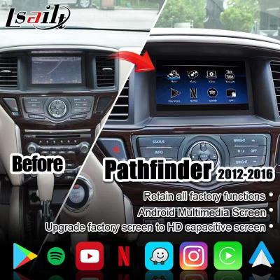 China Van de CarPlayauto het Scherm Van verschillende media voor Nissan Pathfinder, Patrouille, Armada Infiniti QX met Android-Auto Te koop