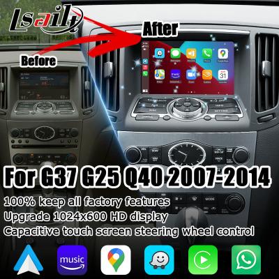 Chine Boîte visuelle d'interface de module automatique androïde carplay sans fil prêt à l'emploi d'Infiniti G37 G25 Q40 à vendre