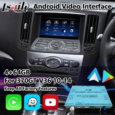 China De Interface van Lsailtandroid Carplay voor het Type SP 2010-2014 van Nissan Skyline 370GT V36 Te koop